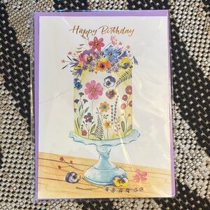🆕Papyrus Birthday Cake Greeting Card